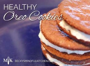 Healthy Oreo Cookies
