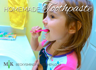 Homemade Toothpaste | Becky's Mindful Kitchen